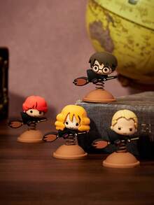 HARRY POTTER X Joivida 1 Pc Mini Cartoon Figurine Decor, Magical Cartoon Print, Resin Material, Stable Flat Base, Hand-Painted Detail, Party Favor Gift, For Collectors, Perfect Display Piece - one-size - View 15