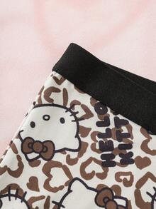 HELLO KITTY AND FRIENDS | SHEIN Men's Colorblock All-Over Print Casual Daily Boxer Briefs - Brown - View 6