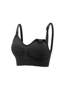 Moonlight&Mama Maternity 3pack Ruched Seamless Bra For Mother - Multicolor - View 3