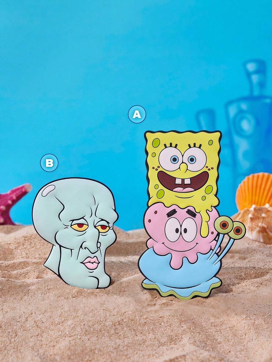 SpongeBob SquarePants | POKOJA LAND 1個趣味造型冰箱磁鐵,適合冰箱裝飾,適用於廚房裝飾,同時也是開瓶器,適合居家、派對、宿舍,是獨特的喬遷、生日或週年紀念禮物 - 彩色 - 查看 1