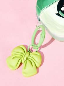 THE POWERPUFF GIRLS X SHEIN 卡通圖案防摔保護藍牙耳機保護套附吊飾，適用於 iPod - 彩色 - 查看 5