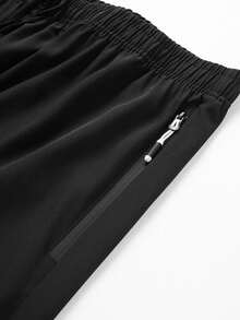 Manfinity Homme Conjunto de 3 piezas de pantalones cortos minimalistas con cordón y bolsillos para hombre, verano - Multicolor - Ver 5