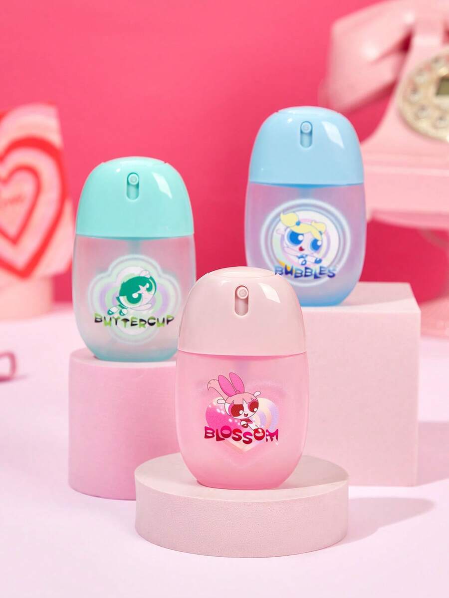 THE POWERPUFF GIRLS X Joivida 動漫主題 30ml 便攜旅行裝抗菌清潔劑噴霧瓶 #香水補充瓶 #清潔劑補充瓶 #旅行必備 - 彩色 - 查看 1