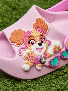 Cozy Pixies | PAW Patrol Cute Cartoon Pink Children's Foot Slippers, Suitable For Young Children And Children, Quick-Drying, Light And Durable EVA Material, Suitable For Indoo - Baby Pink - View 5