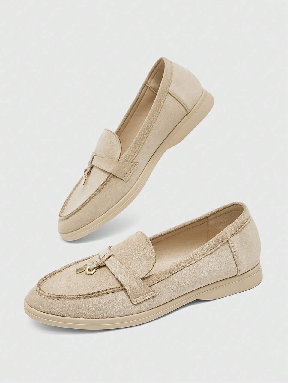 CUCCOO BIZCHIC Elegant And Generous, Casual Workplace, Commuting Temperament, Women's Flat Shoes, Fashionable And Versatile Dating, Workplace Wear