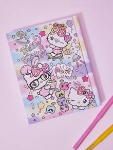 HELLO KITTY AND FRIENDS | Joivida 1本彩色便條紙，適合學生與上班族使用 - 均碼 - 查看 2