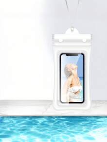 Bolsa Universal à Prova d'Água para Telefone, Capa de Telefone à Prova d'Água 3D, Bolsa de Secagem de Telefone. Ideal para Natação, Dias Chuvosos e Atividades ao Ar Livre para Evitar o Incômodo do Seu Telefone Ser Danificado pela Água. - Multicolorido - Visão 7