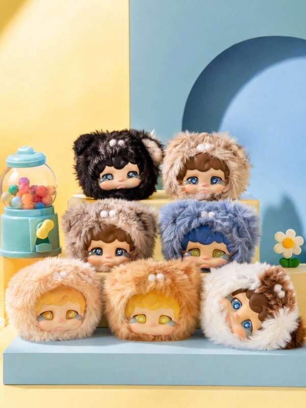 POKOJA LAND Dewbee's Fluffy Tumbles Blind Box, icke-plysch mjukisdjur