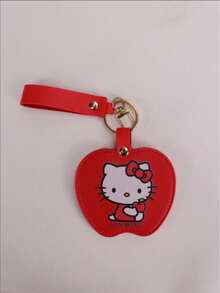 HELLO KITTY AND FRIENDS | SHEIN Cartoon Mini Pocket Mirror Keychain Bag Pendant, Portable Makeup Mirror With Lanyard And Buckle - Multicolor - View 17