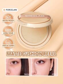 SHEGLAM Lock & Go 持久氣墊粉底(補充裝)-Porcelain - 瓷 - 查看 1