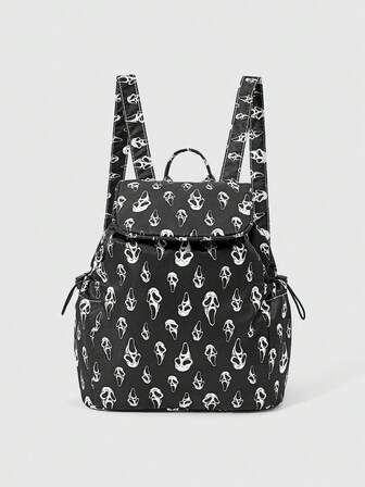Grunge Punk Mochila de moda para mujer