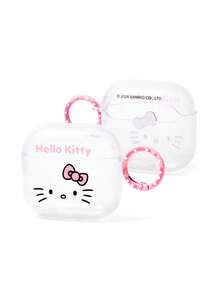 HELLO KITTY AND FRIENDS | SHEIN حافظة سماعة بلوتوث بنمط كرتوني واقية ومضادة للسقوط مع قلادة، مناسبة ل- IPod - متعدد الألوان - مشاهدة 3