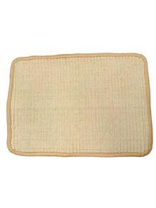 Rabbit Scratch Pad, Sisal Rabbit Scratching Pad, Natural Rabbit Anti-Slip Pad, Nail And Tooth Care, Sun Rabbit Mat, Small Animal Chew Toy, Pet Rabbit Cage, Bedding, Bite And Sleep Nesting, Suitable For Small Animals - Multicolor - View 5
