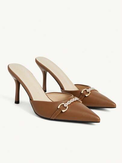 CUCCOO CHICEST Ladies Elegant Fashion Commuter Office Wear Pointed Stiletto High Heel Shoes