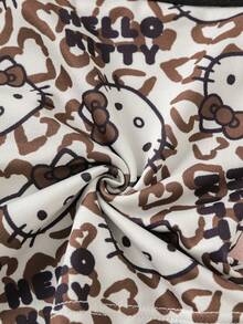 HELLO KITTY AND FRIENDS | SHEIN Men's Colorblock All-Over Print Casual Daily Boxer Briefs - Brown - View 7