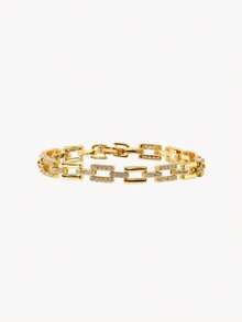 Opalesca Fashion Light Luxury Bracelet - Yellow Gold - View 8