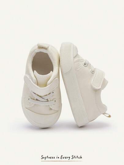 Cozy Pixies Girls Beige Versatile Fashion Lace Up Lightweight Outdoor Comfort Low Top Casual Canvas Shoes Spring Autumn Park Walking Daily Wear