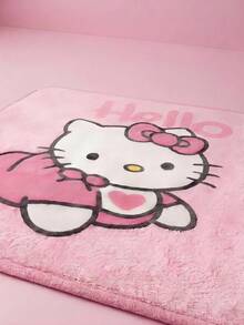 HELLO KITTY AND FRIENDS | Joivida 1 buah Karpet Kartun Berlisensi, Keset Lantai Lembut Berwarna Merah Muda dengan Desain Karakter Lucu, Nyaman untuk Kamar Tidur, Ruang Tamu, atau Kamar Anak, Lembut dan Nyaman, Aksen Sempurna untuk Setiap Ruangan - 1PC - View 5