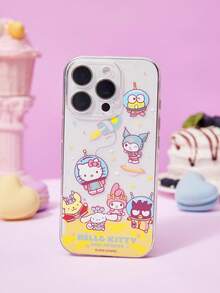 HELLO KITTY AND FRIENDS | Joivida Hello & Friends Space Clear Phone Case, Cute Cartoon Astronaut Print, Transparent Shockproof Cover, Anti-Fingerprint And Lightweight Design For Daily Protection, Compatible With 11-17 Series - Multicolor - View 3