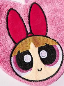 THE POWERPUFF GIRLS X Joivida 1件小女警姐妹卡通圖案毛巾，珊瑚絨吸水快乾抹布，易掛收納，馬卡龍柔和配色，可用於浴室、廚房、宿舍、公寓裝飾，週年可愛禮物 - 彩色 - 查看 13