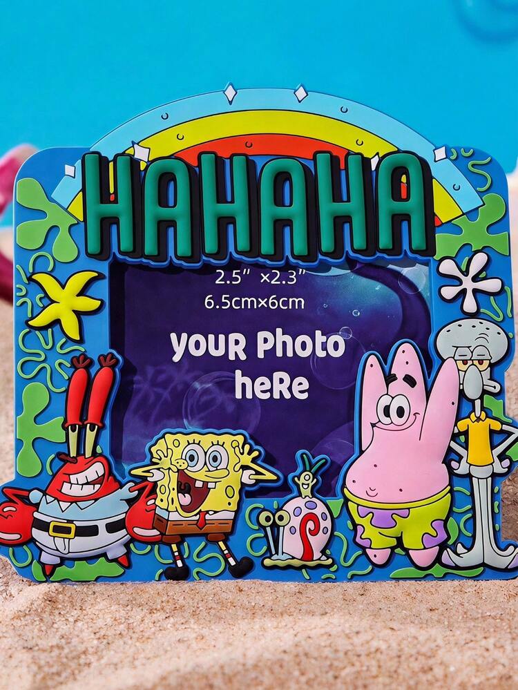 SpongeBob SquarePants | Joivida 1 pieza Colaboración Lindo Personaje de Dibujos Animados y Alfabeto Imán Magnético de Refrigerador, Paquete Individual de Imán de Nevera, Excelente para Decoración del Hogar, Cocina, Escuela, Casillero, Pizarra de Oficina, También un Regalo Personalizado Único para Aniversario o Cumpleaños - 1PC - Añade 2