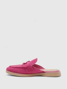 CUCCOO BIZCHIC Women's Flat Casual Walking Commuter Shoes - Rose red, - View 5