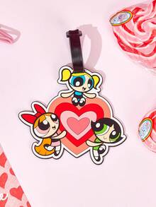 THE POWERPUFF GIRLS X POKOJA LAND 1個趣味卡通行李吊牌 - 彩色 - 查看 4