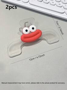 DIY 卡通香腸造型書籤夾 / 大號文具夾－適用於閱讀、手帳與備忘錄，創意實用，需自行組裝（附背膠可自行黏貼） - 多色 - 查看 7