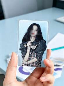 100 Buah Pelindung Kartu untuk Binder, Halaman Pelindung Foto Transparan, Tempat Kartu PVC Bening untuk Penyimpanan Foto, Pelindung Kartu Koleksi Holografik Popcorn - MultiWarna - View 4