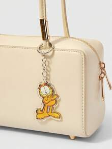 GARFIELD | SHEIN 卡通橘貓壓克力鑰匙圈，可愛動物包包掛飾 - 多色9 - 查看 1
