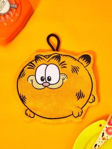 GARFIELD | Joivida 1件可愛卡通手巾，超吸水珊瑚絨懸掛式手巾，柔軟快乾廚房與浴室清潔毛巾 - 彩色 - 查看 3