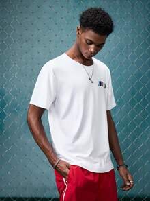 EVRINFINITE 3pcs Unisex Casual Comfy Round Neck T-Shirts Tees With Racing Element Prints - Multicolor - View 8