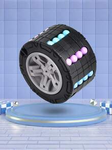 1pc 3D Rotating Stereo Maze Ball Cube, A Portable Educational Tabletop Game Suitable For Spatial Logic Training Enthusiasts, Educational Toy - Multicolor - View 5