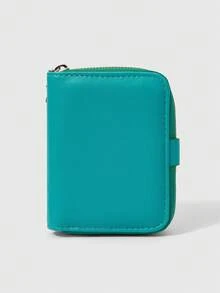 HELLO KITTY AND FRIENDS | SHEIN Dompet Penyimpanan Uang Receh Portabel Bergaya Hijau - Hijau - View 2