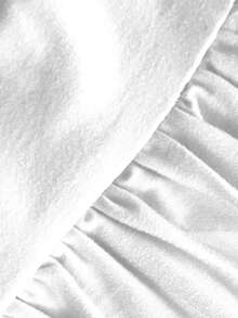 Elenzga Plus Size Women Solid Color Sleeveless Fitted Ruched Neckline Cross Strap Top - White - View 6