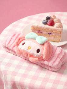 HELLO KITTY AND FRIENDS | Joivida 1個女性用小狗3D毛絨洗臉髮帶，護膚與化妝髮圈，防水防泡沫蓬鬆髮箍，柔軟防滑髮帶，適合浴室、旅行、水療，生日或週年紀念的可愛禮物 - 彩色 - 查看 8