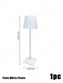 Teckwe Lampu Meja Nirkabel dengan Kap Lampu Lipit, Lampu Meja LED Isi Ulang dengan Kontrol Sentuh, Lampu Malam Minimalis Logam Hitam untuk Samping Tempat Tidur, Bar, Kamar Tidur, dan Dekorasi Rumah. - Satu-Ukuran - View 11