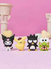 HELLO KITTY AND FRIENDS | POKOJA LAND 3pcs/4pcs/7pcs Cute Cartoon Animal Shape Refrigerator Magnets, Featuring Hello , Melody, And More, Strong Magnetic, Adorable Home Kitchen D R, Fridge Bulletin Board Office Locker D Ration, A Unique Personalized Gift For Birthday Or Anniversary - one-size - View 17