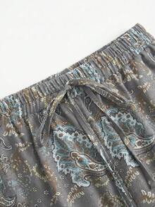 Linhara CURVE Celana Panjang Katun Country-Club Ms Big Yards Model Lurus - Grey - View 8