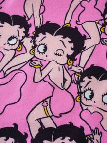 Betty Boop x SHEIN Women's Cartoon Print Casual Daily Hipster Panties - Pink - View 6