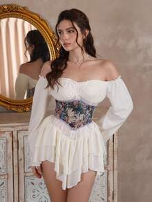 Myrelith 1 chiếc đai thắt eo hoa cho nữ - Nhiều màu - Xem 6