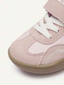Cozy Pixies Four Seasons Simple Versatile Design Flower Embroidery Fun Pattern Comfortable Non-Slip Pastoral Soft Sole Baby Girl Flat Bottom Children's Sneakers - Pink - View 5