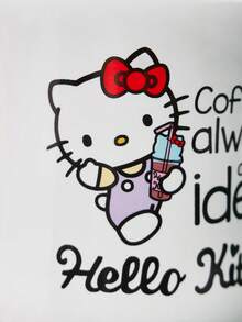 HELLO KITTY AND FRIENDS | Joivida 「咖啡永遠是個好主意」– 16盎司白色陶瓷馬克杯，適合居家、辦公室或露營使用，適合咖啡、茶和熱可可，可洗碗機清洗，生日或情人節的可愛禮物 - A.白色 - 查看 7
