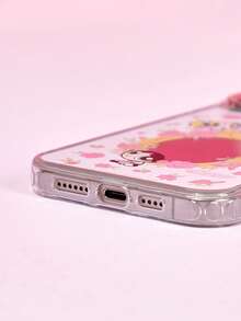 THE POWERPUFF GIRLS X Joivida 1Pc Dual-In-1 Film Phone Case Of An Anime Character - Multicolor - View 3