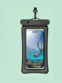 Bolsa Universal à Prova d'Água para Telefone, Capa de Telefone à Prova d'Água 3D, Bolsa de Secagem de Telefone. Ideal para Natação, Dias Chuvosos e Atividades ao Ar Livre para Evitar o Incômodo do Seu Telefone Ser Danificado pela Água. - Multicolorido - Visão 17