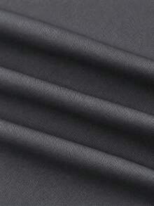 SHEIN BASICS 女款極簡百搭鈕扣修身內搭褲 - 深灰色 - 查看 9