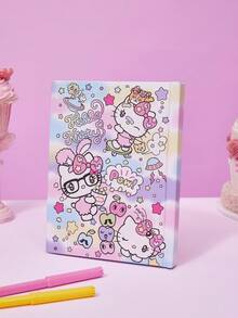 HELLO KITTY AND FRIENDS | Joivida 1本彩色便條紙，適合學生與上班族使用 - 均碼 - 查看 1