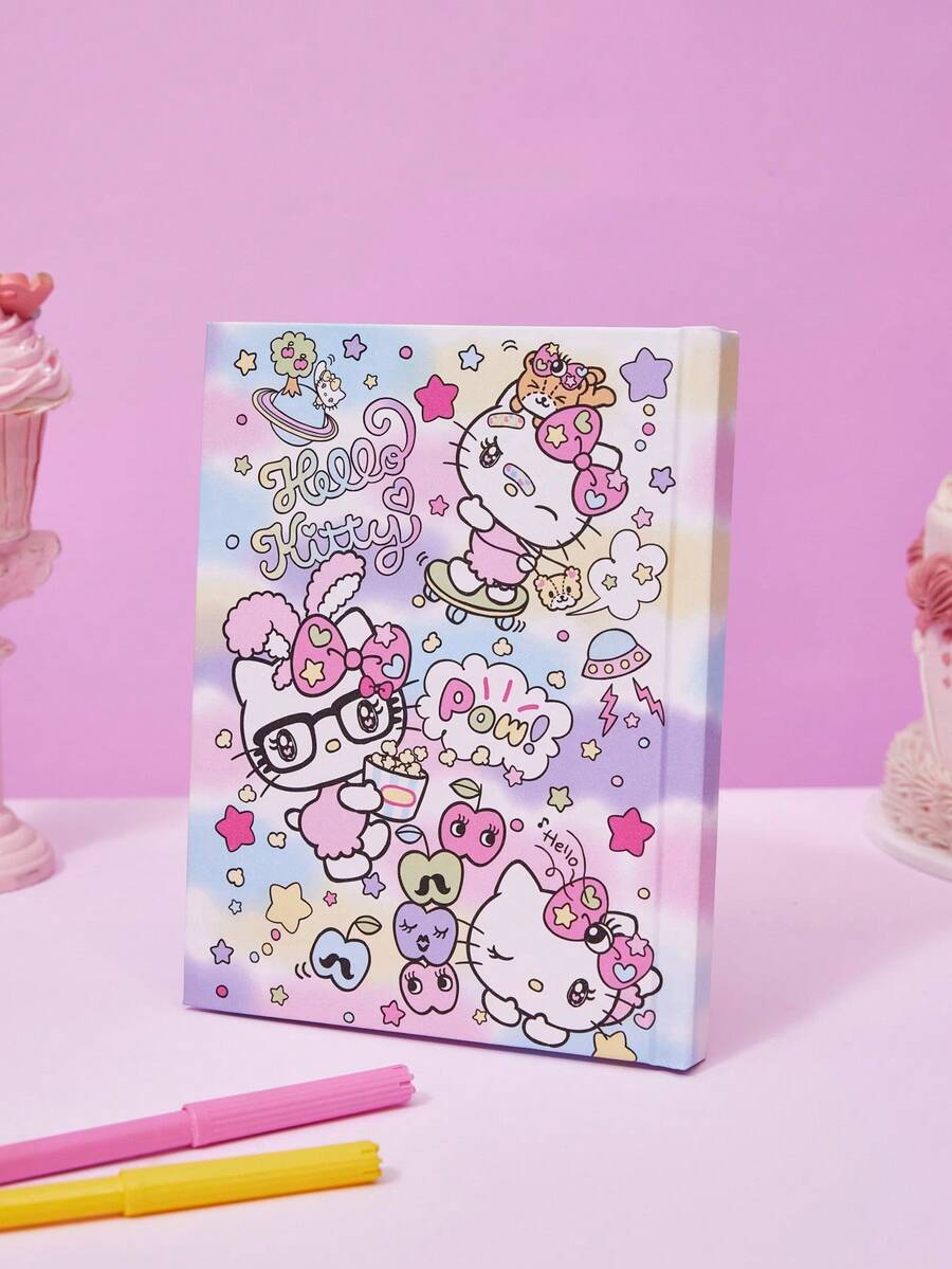 HELLO KITTY AND FRIENDS | Joivida 1本彩色便條紙,適合學生與上班族使用 - 均碼 - 查看 1