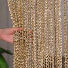 1 rèm macrame xoắn trang trí, vách ngăn trang trí cho phòng khách, phòng ngủ, nhà bếp - 1PC - Xem 11