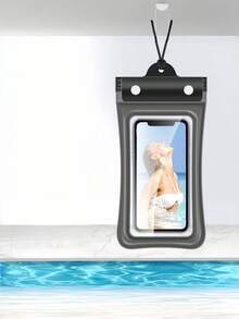 Bolsa Universal à Prova d'Água para Telefone, Capa de Telefone à Prova d'Água 3D, Bolsa de Secagem de Telefone. Ideal para Natação, Dias Chuvosos e Atividades ao Ar Livre para Evitar o Incômodo do Seu Telefone Ser Danificado pela Água. - Multicolorido - Visão 8
